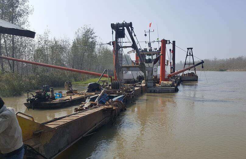 River Sludge treatment